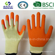 10g Polyester Shell Latex Coated Safety Work Glove (R501)